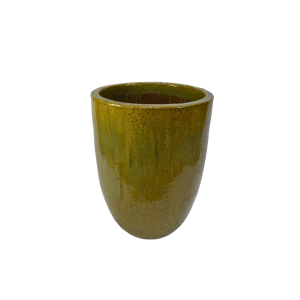 Maceta Asia Bloom 39x53cms Mostaza parda