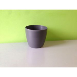 Macetero plástico Elho Brus round anthracite 12,5 cm HCA